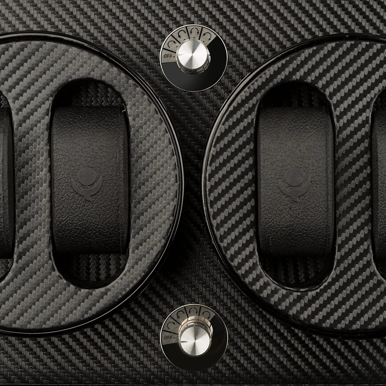 CA2PM Uhrenbeweger Für 4 Uhren Karbon-Optik – Bild 4