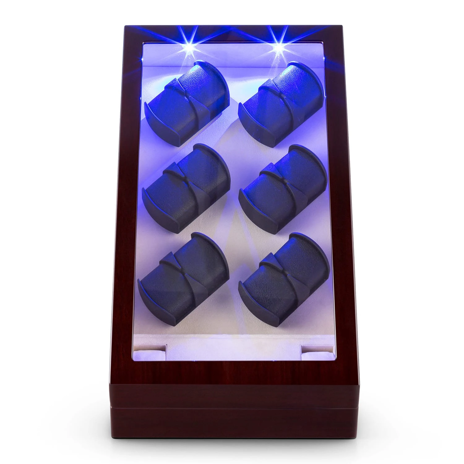 Klingenthal Uhrenbeweger Rechts-Links-Lauf Bis 2200U/d 12 Uhren RGB-LED Touch Abschließbar – Bild 3