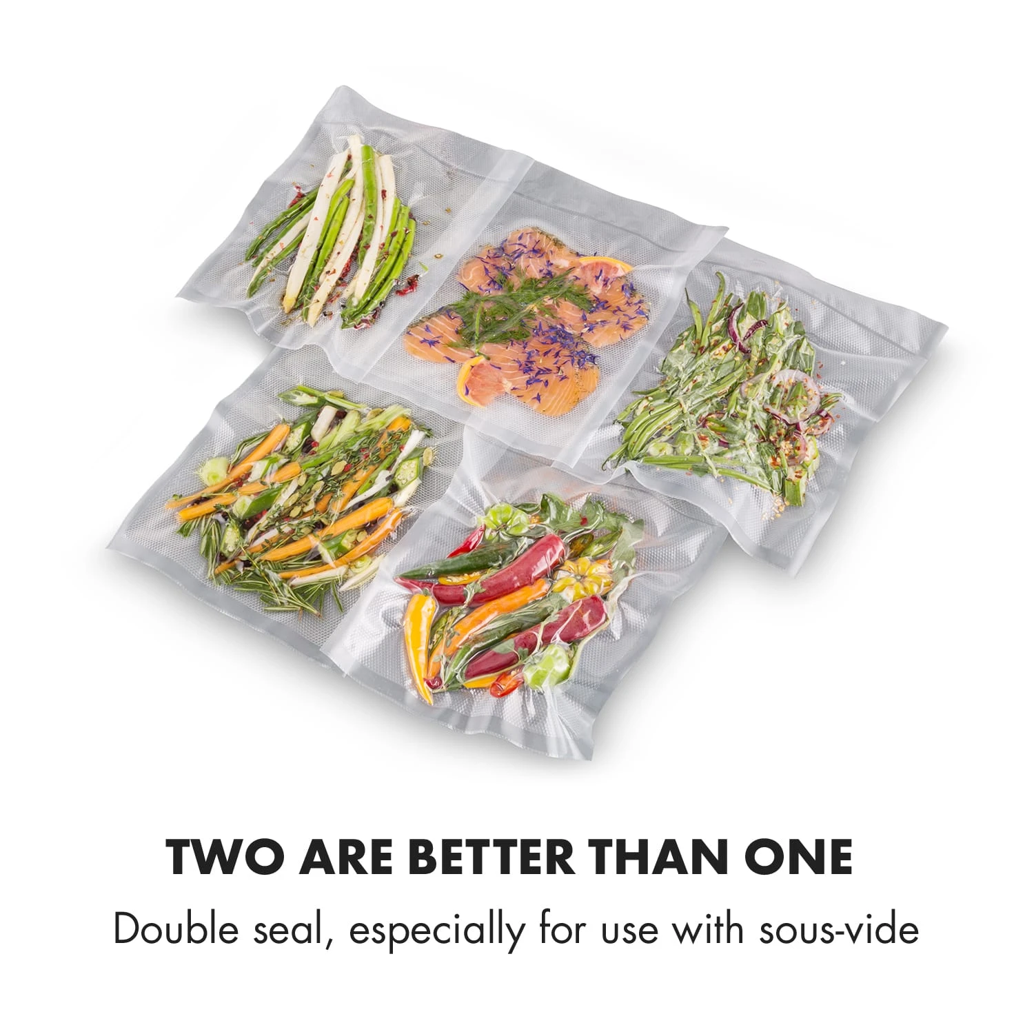 FoodLocker Slim Vakuumierer 130W Doppelte Schweißnaht – Bild 7