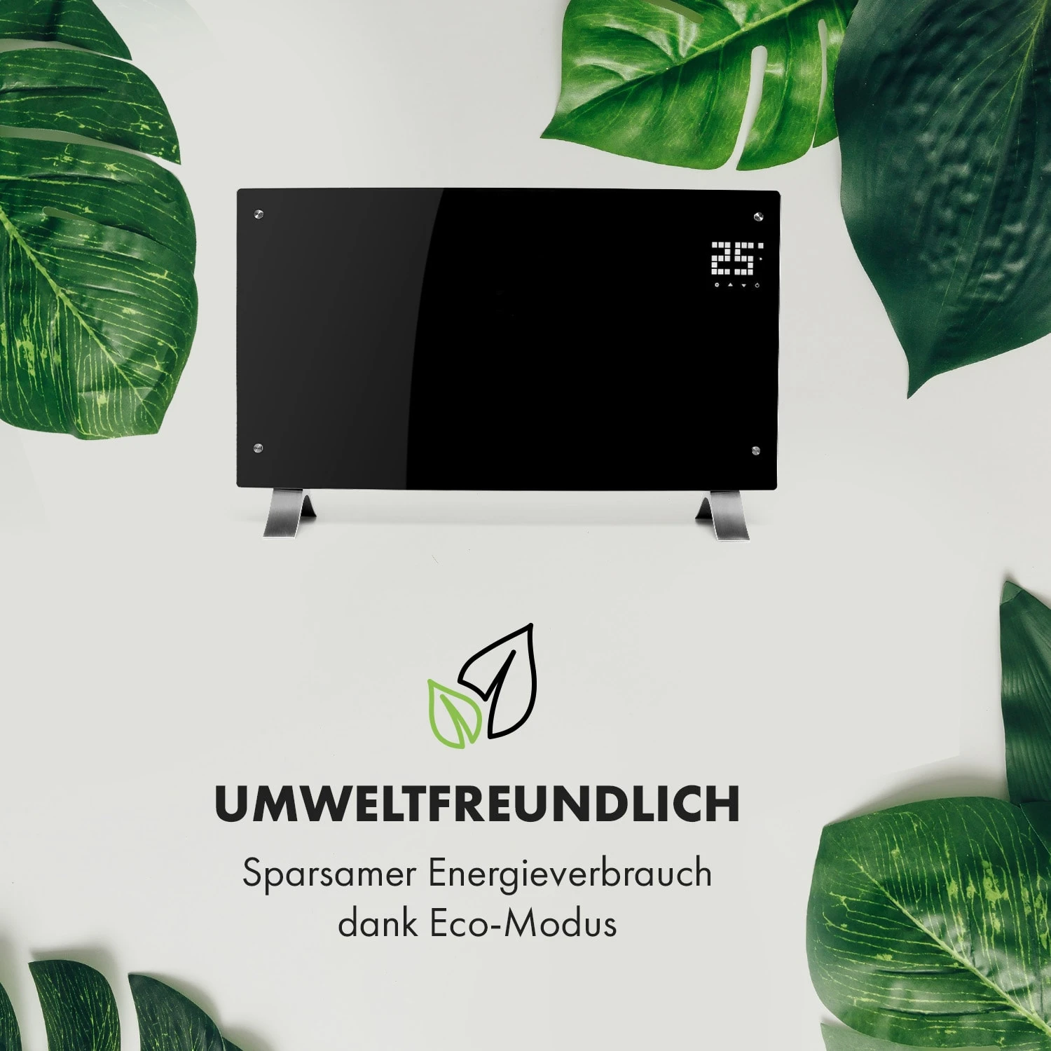 Bornholm Curved Konvektions-Heizgerät Thermostat Timer 2000W – Bild 8