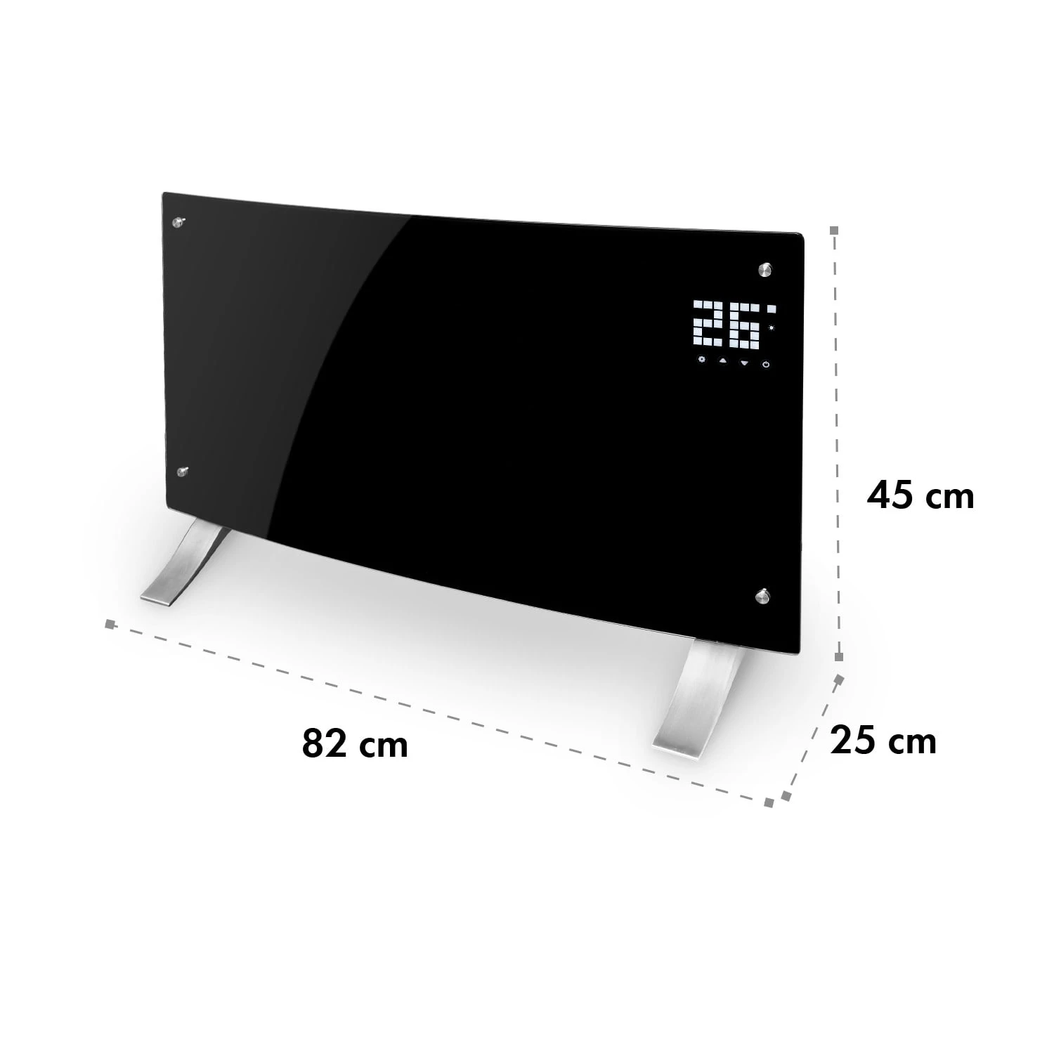 Bornholm Curved Konvektions-Heizgerät Thermostat Timer 2000W – Bild 9