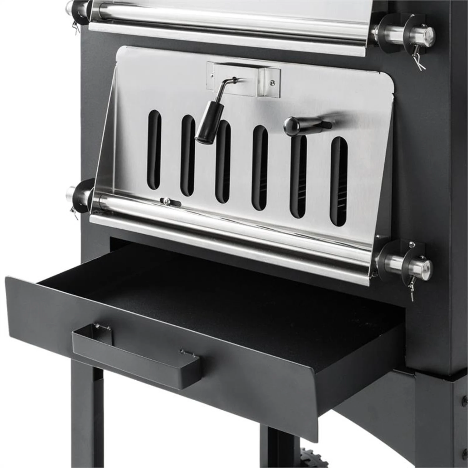 Pizzaiolo Perfetto Pizzaofen 30,5x30,5cm Echtstein 1,2mm Stahl Mobil – Bild 5