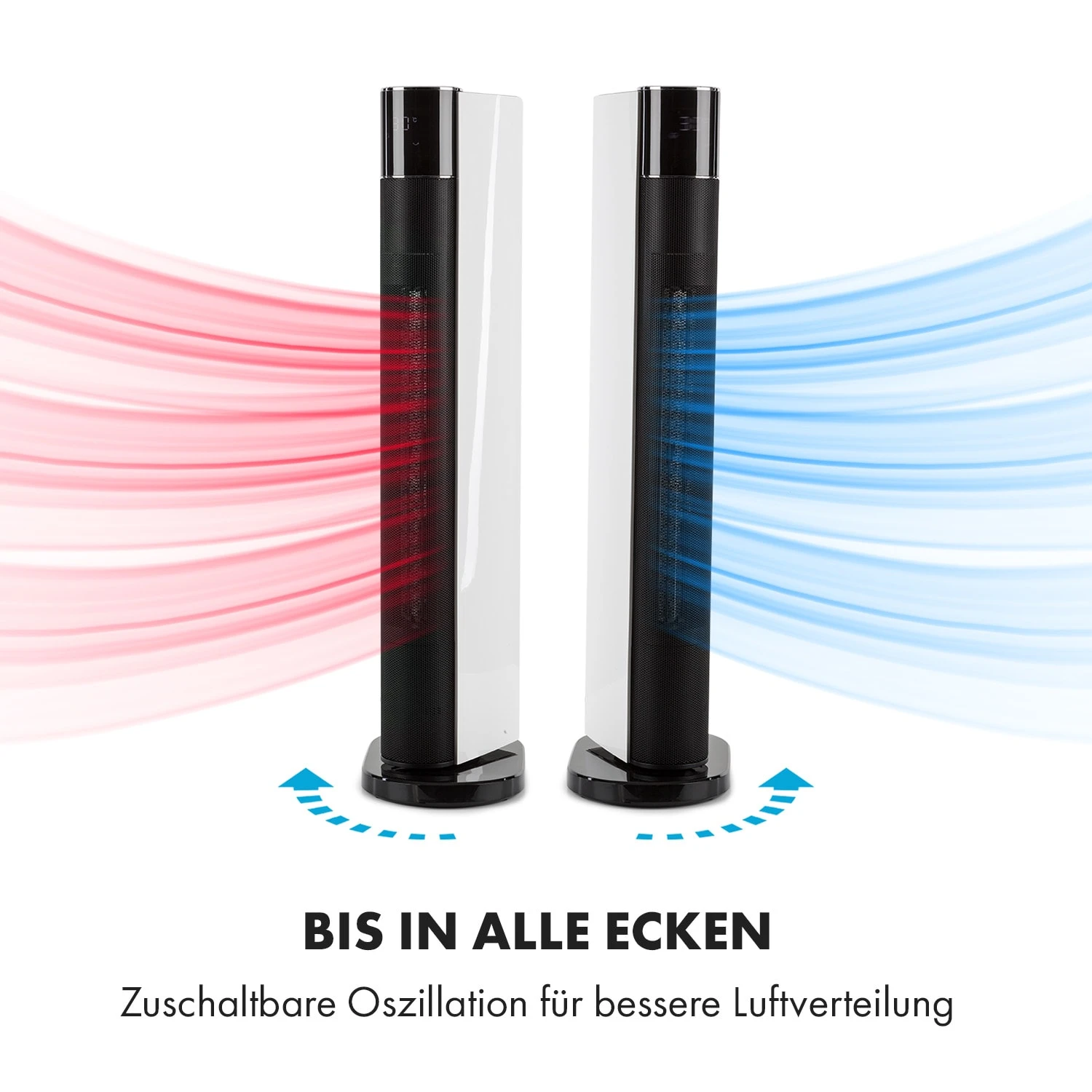 Hightower Heat Deluxe Heizlüfter Ventilator 2200W Thermostat 35°C – Bild 7