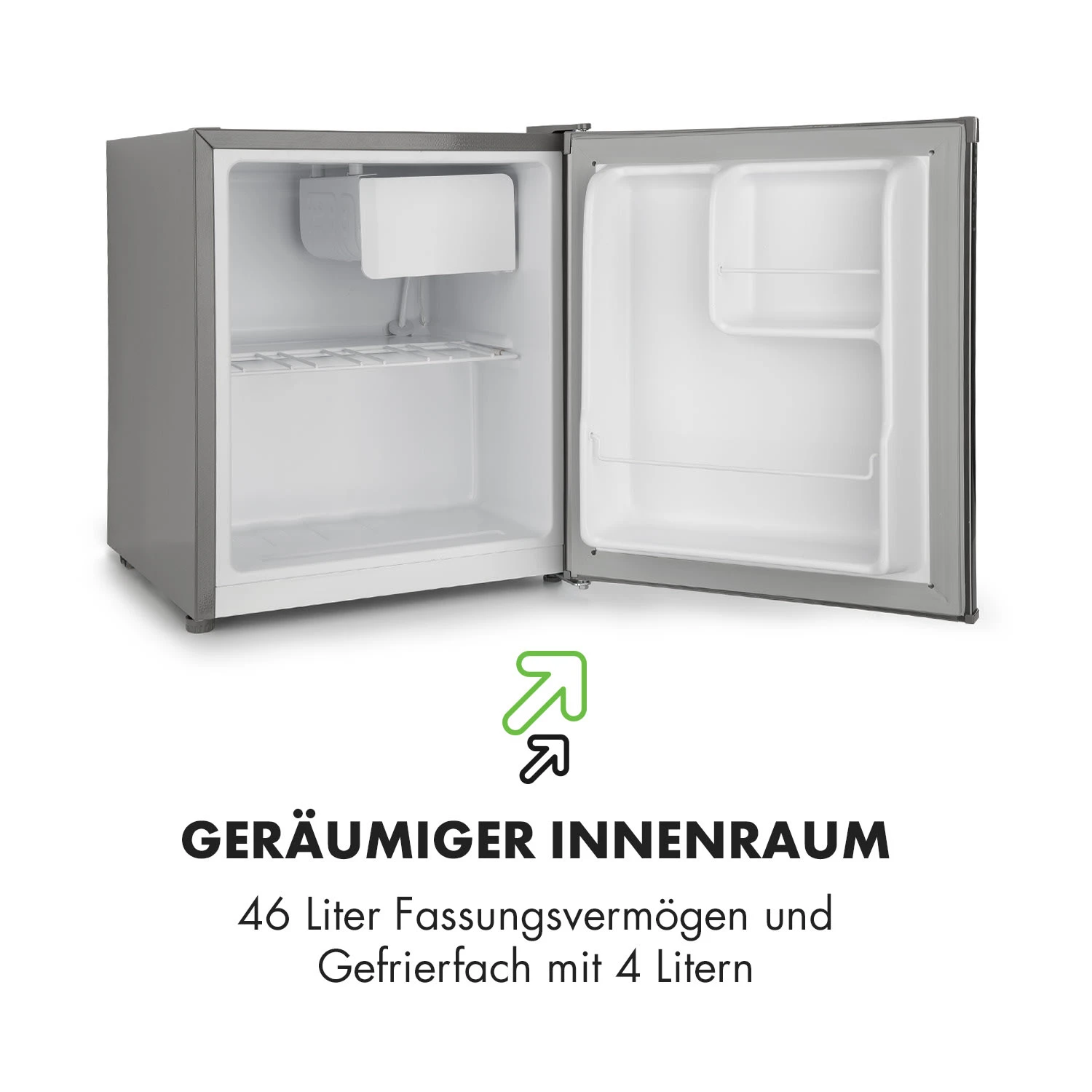 Snoopy Eco Mini-Kühlschrank Mit Gefrierfach 41 Liter 39dB – Bild 3