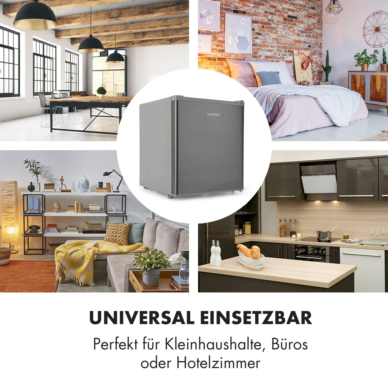 Snoopy Eco Mini-Kühlschrank Mit Gefrierfach 41 Liter 39dB – Bild 7