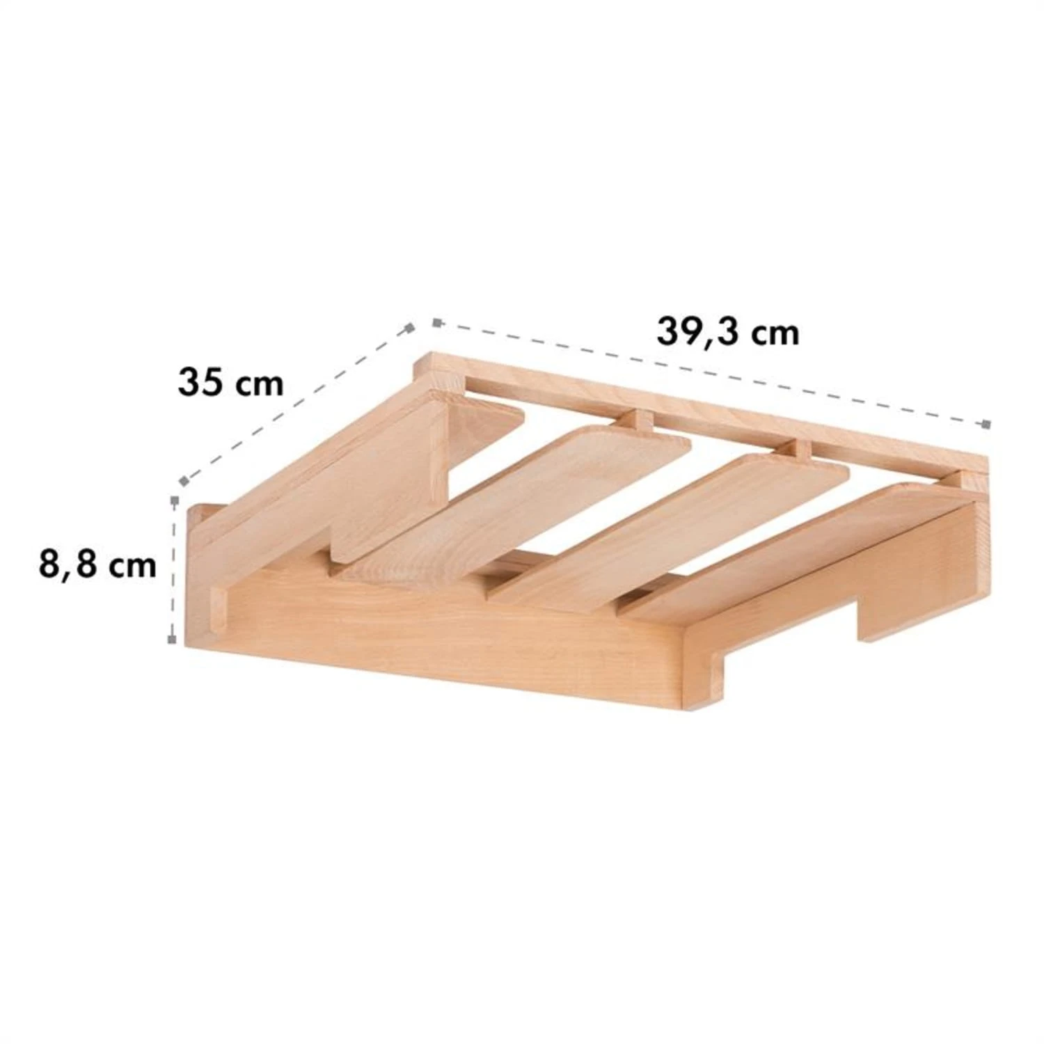 Barossa 77D Weinglas-Regal Zubehör Regalboden Für Weingläser Echtholz – Bild 5