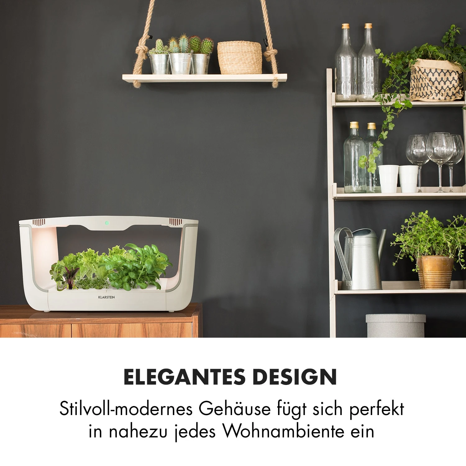 GrowIt Farm Smart Indoor Garden 28 Pflanzen 48W LED 8 Liter – Bild 5