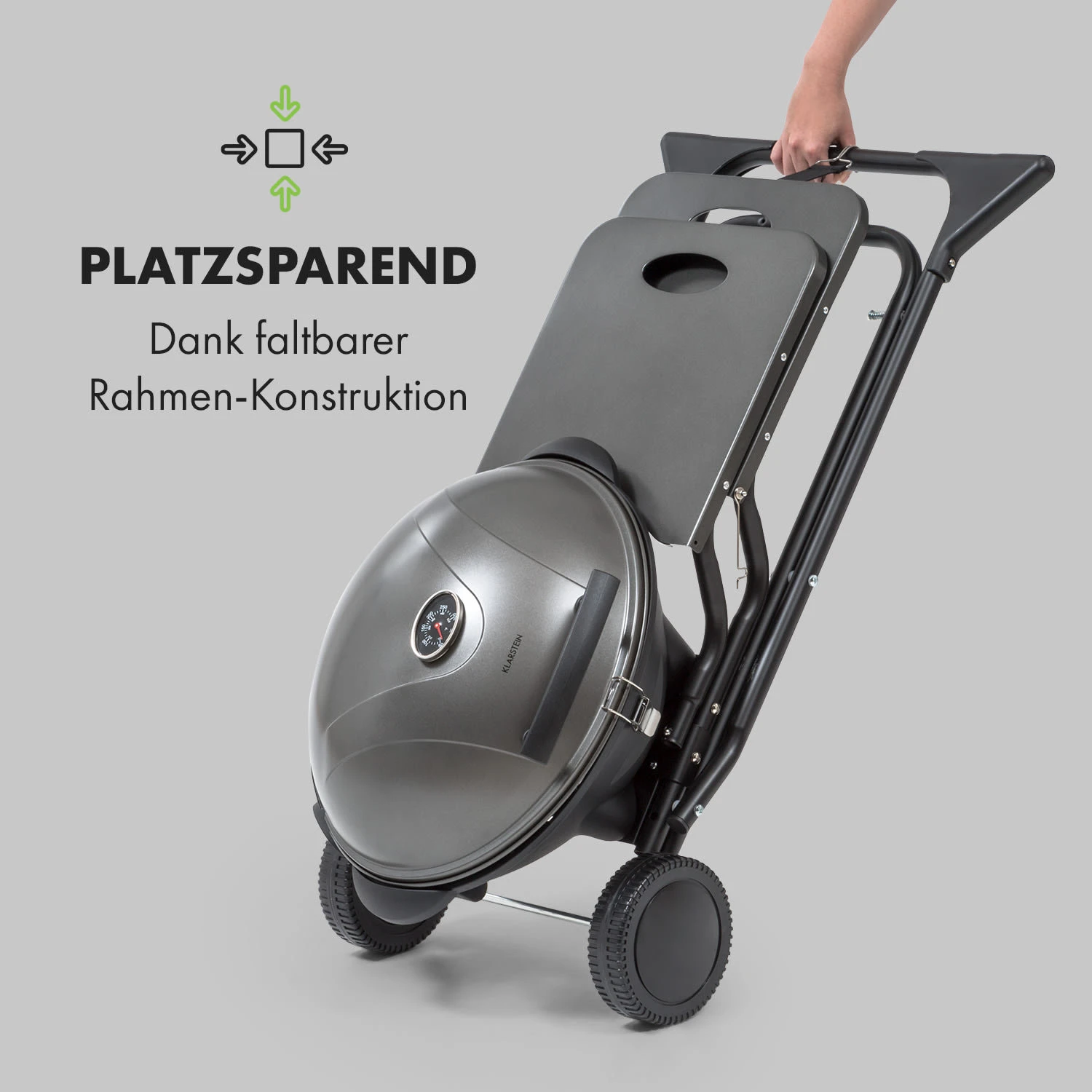 Tafelspitz Elektrogrill 2000/2400 W Antihaftbeschichtung Faltbar Mobil – Bild 3