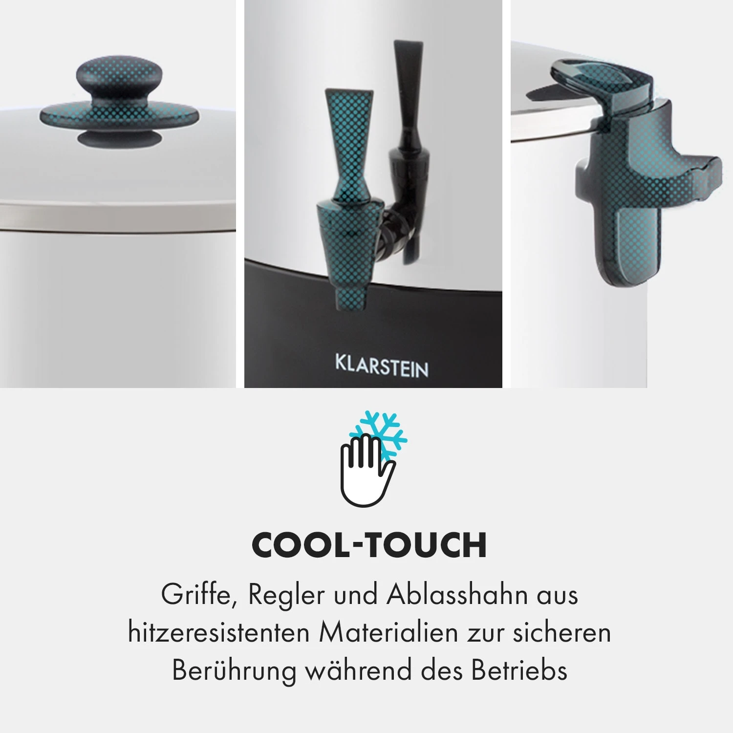 KonfiStar 50 Einkochautomat Getränkespender 2500W 50L Edelstahl – Bild 5