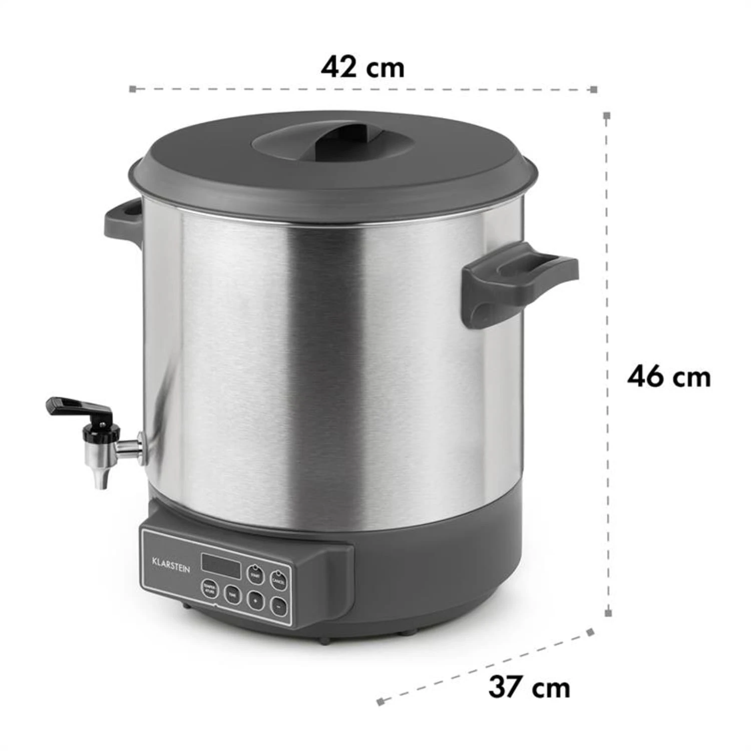 Lady Marmalade Einkochautomat Getränkespender 27L 100°C 12h Edelstahl – Bild 10