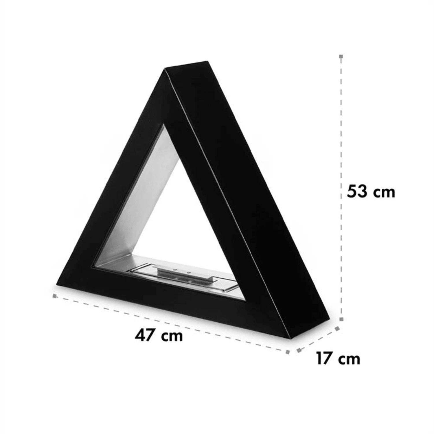Phantasma Gizeh Ethanol-Kamin Rauchfrei Edelstahl-Brenner 600ml 4h – Bild 8