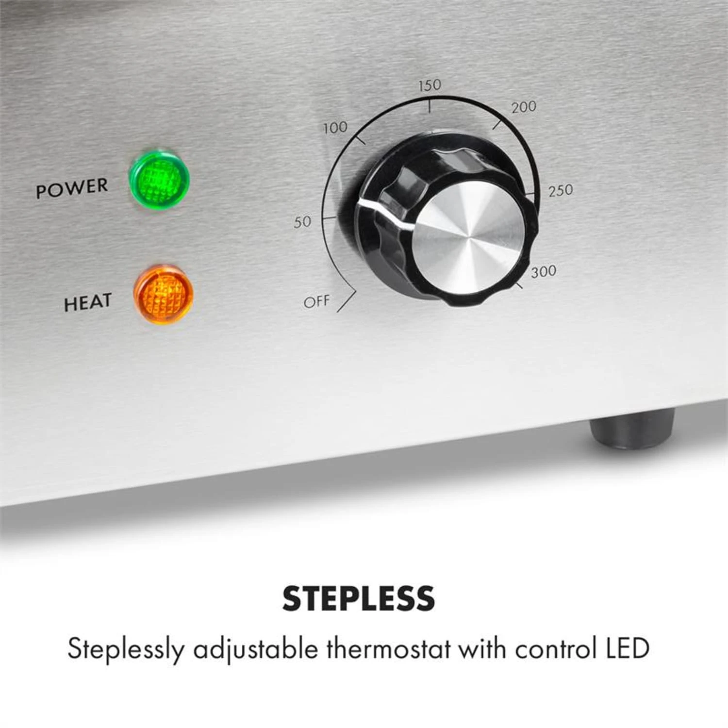 Grillmeile 3000G Elektrogrill 3000W Grillplatte 54,5x35cm Glatt – Bild 2