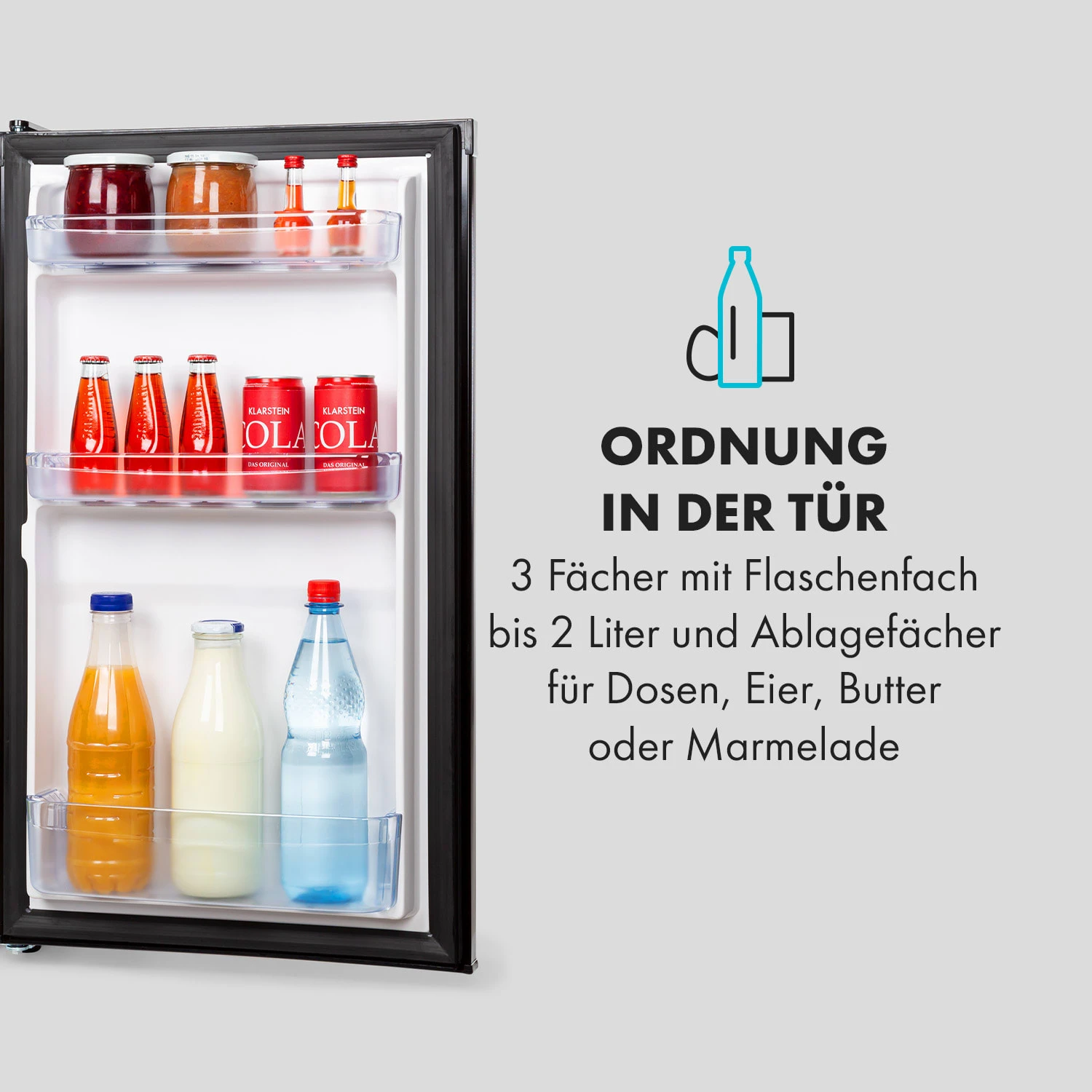 Cool Cousin Kühl-Gefrier-Kombination 70/11 Liter 40 DB – Bild 5