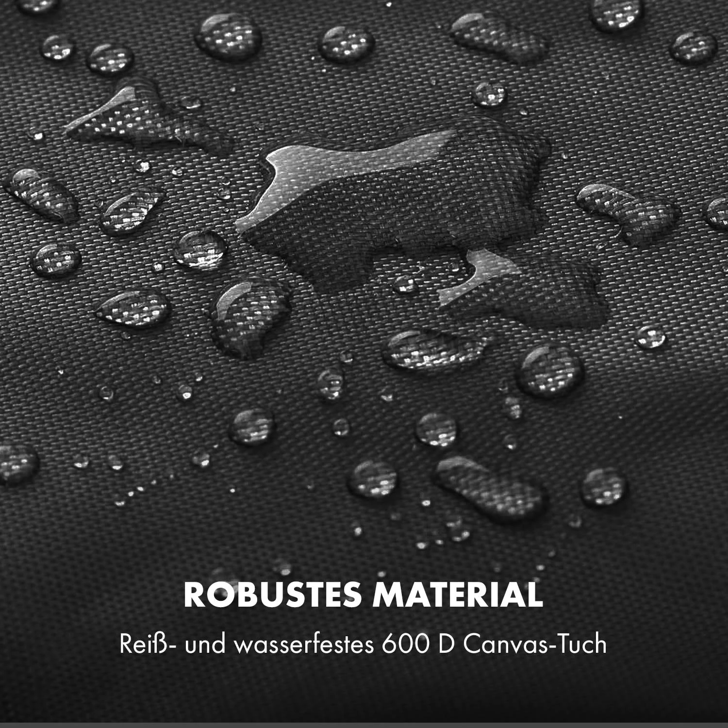 Tomahawk Wetterschutzhaube 600D Canvas 30/70% PE/PVC Schwarz – Bild 3