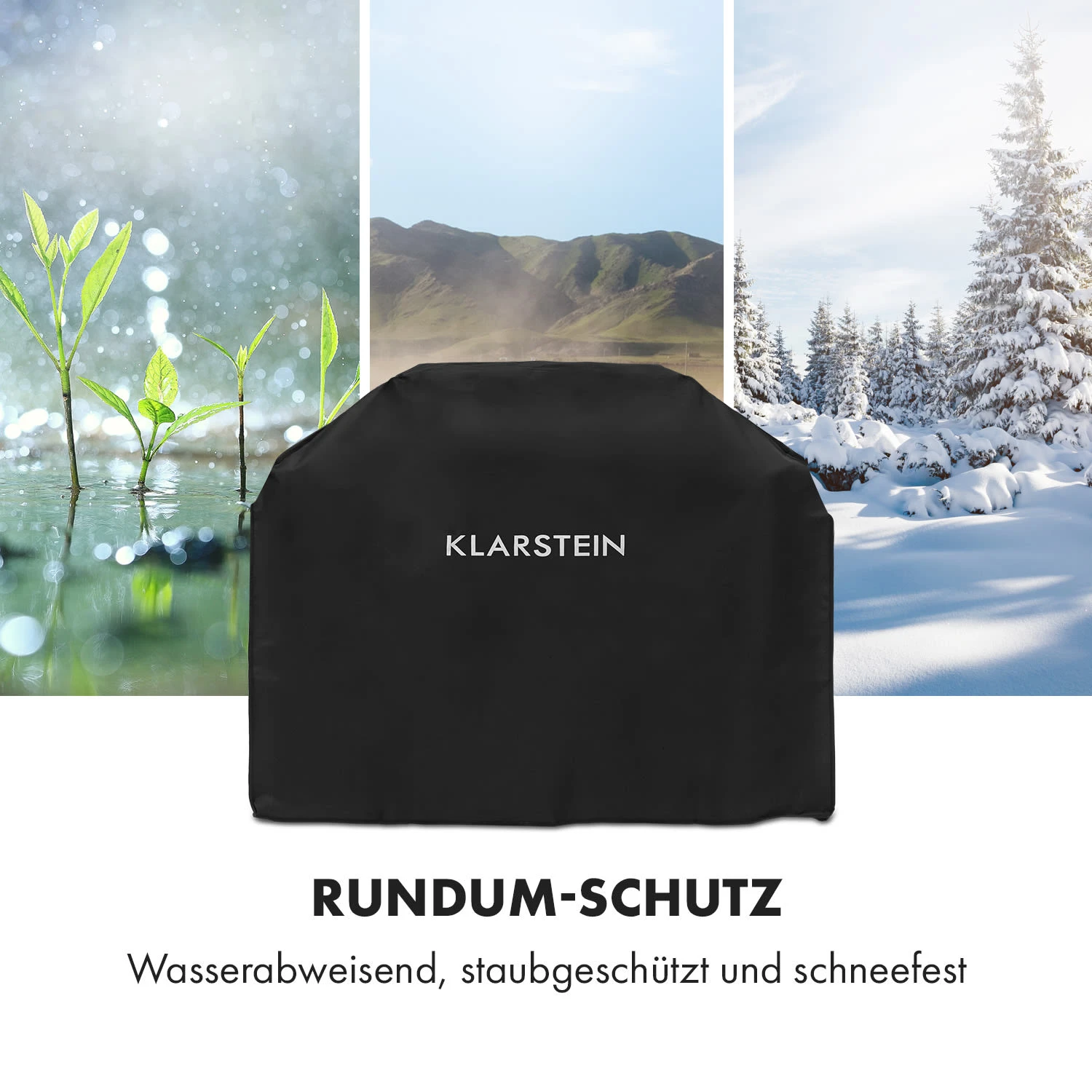 Tomahawk Wetterschutzhaube 600D Canvas 30/70% PE/PVC Schwarz – Bild 5