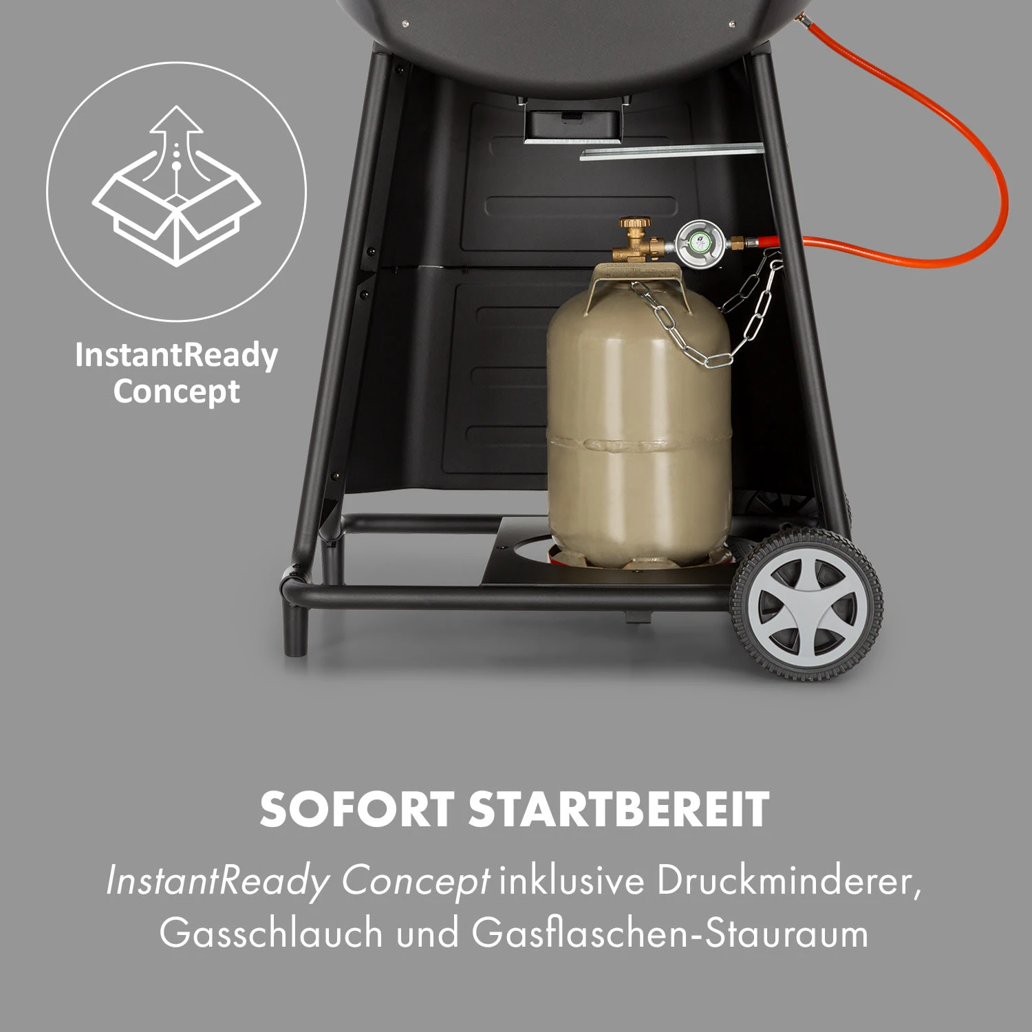 Vanquish Gasgrill 3 Edelstahlbrenner 3 X 3 KW 63,5 X 45 Cm Grillfläche – Bild 5