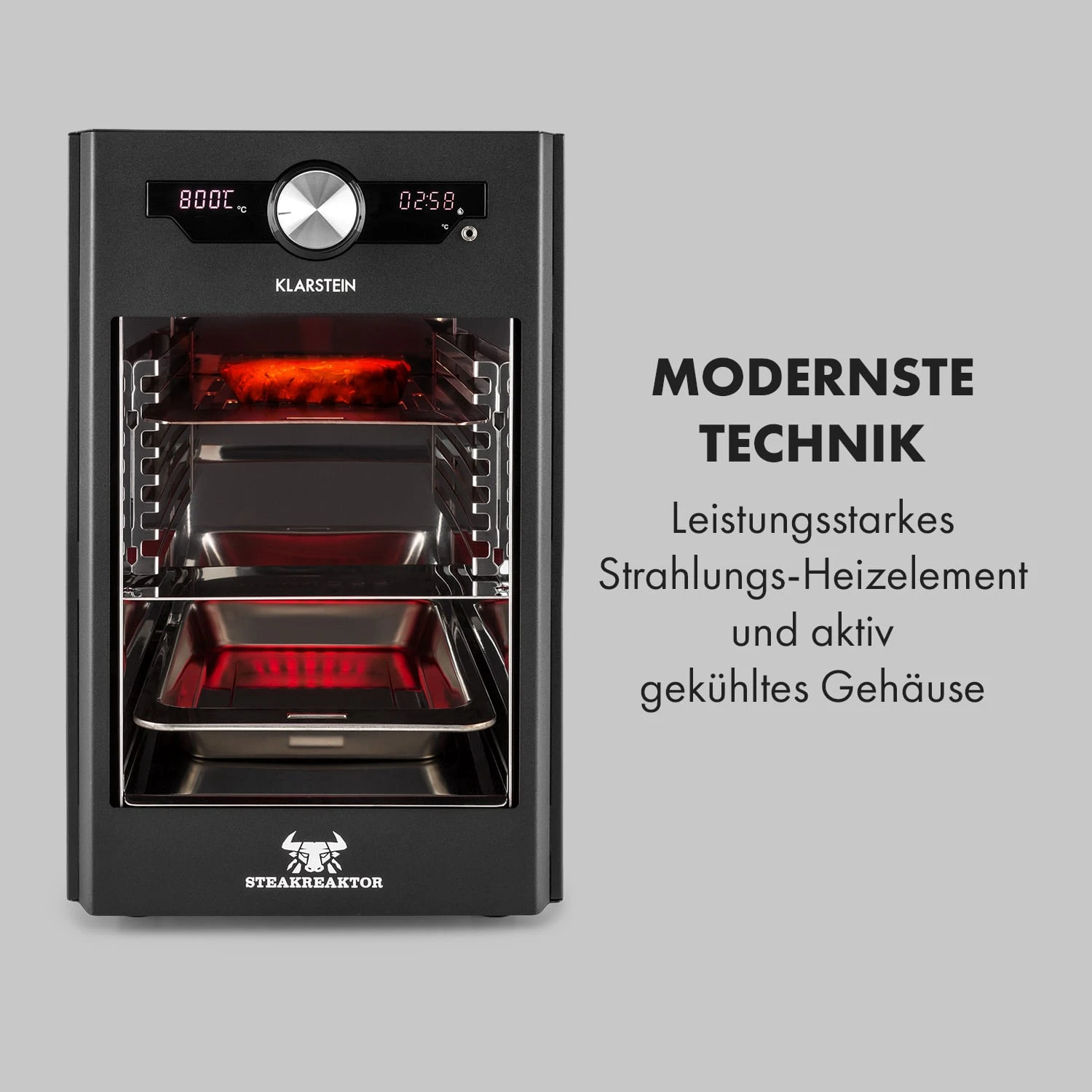 Steakreaktor Core Indoor Grillgerät Hochtemperaturgrill 2100W 800°C – Bild 3