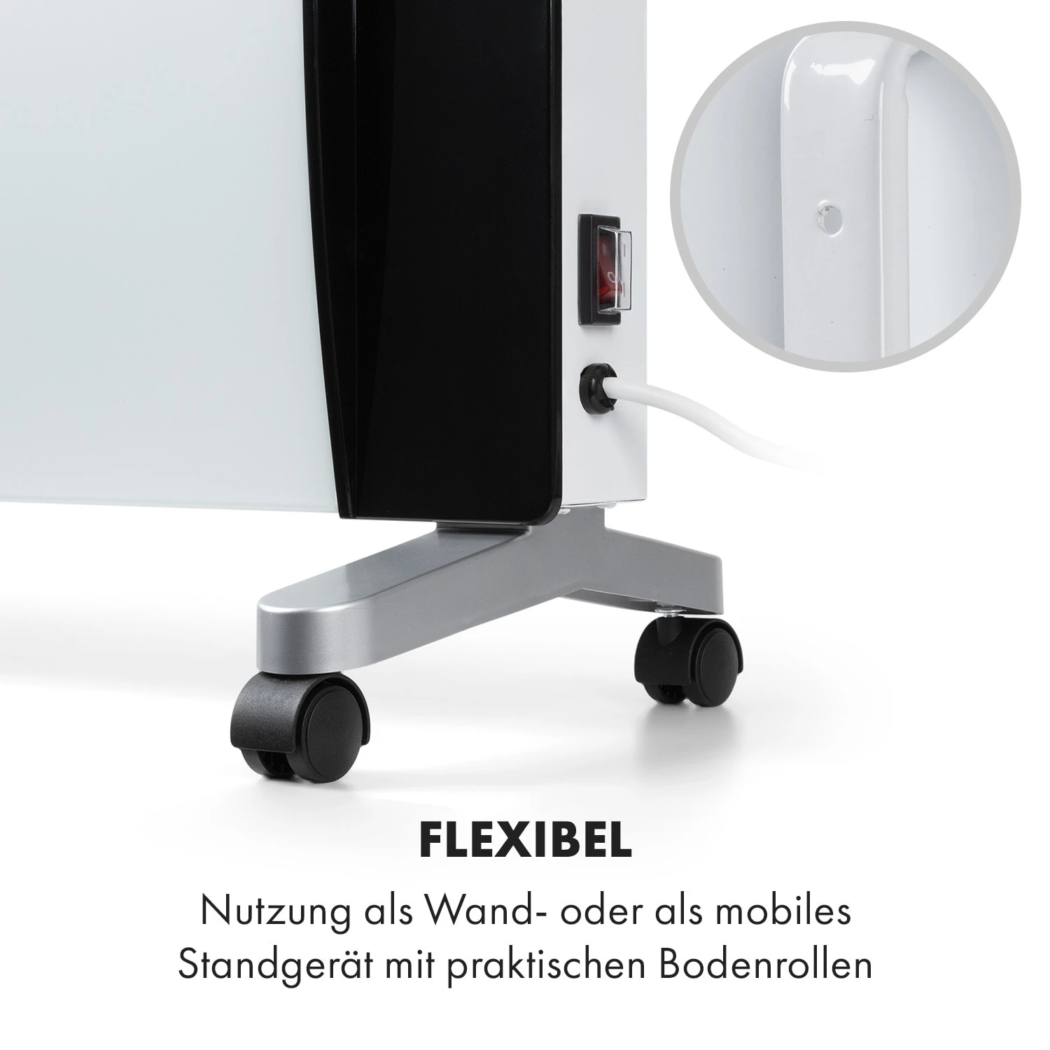 Lindholm Konvektionsheizgerät Thermostat Timer 2000W – Bild 8