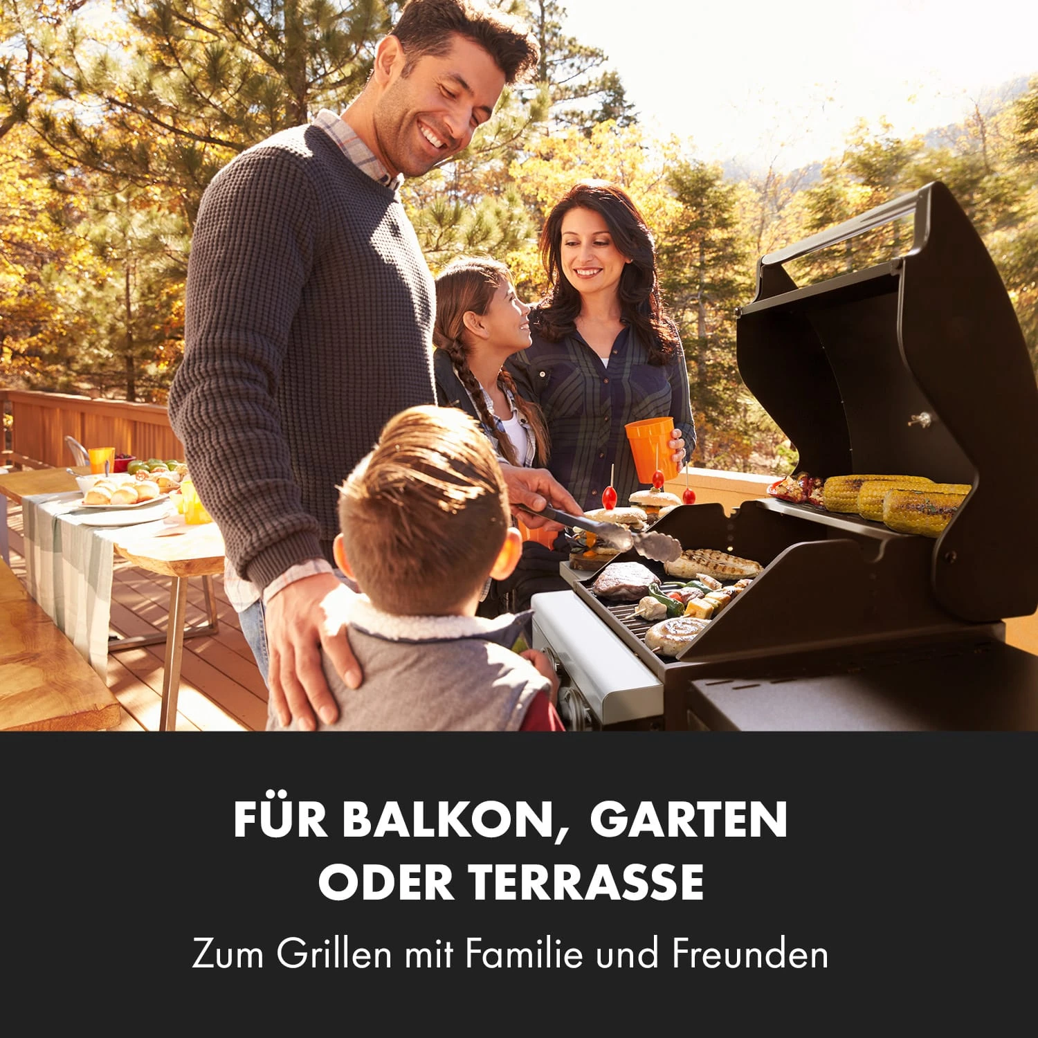 Valdosta 2.0 Gasgrill 2x3,6kW Brenner Edelstahl – Bild 2