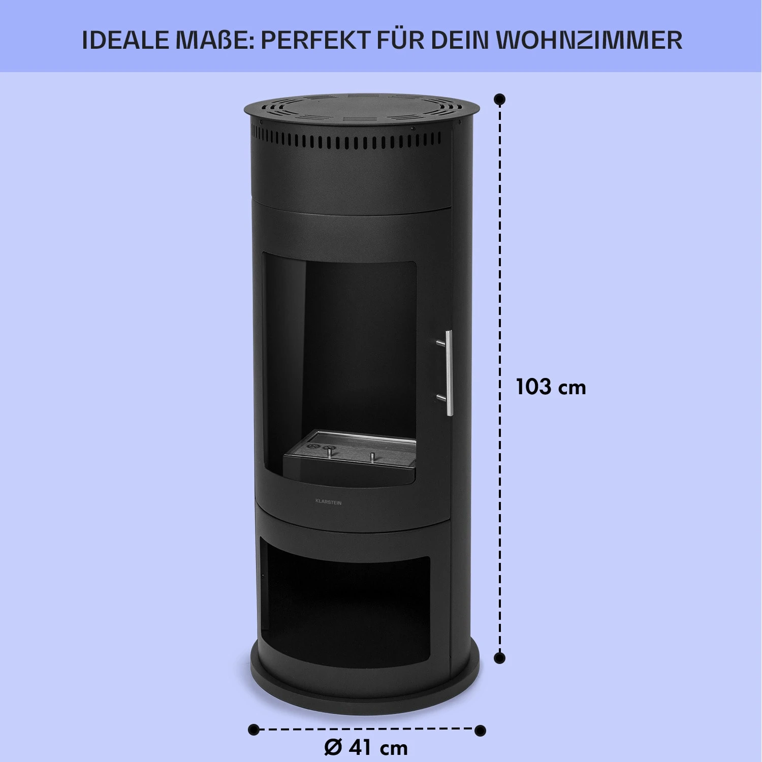 Phantasma Calor Ethanol-Kamin Rauch- & Geruchslos Sicherheitsglas – Bild 5