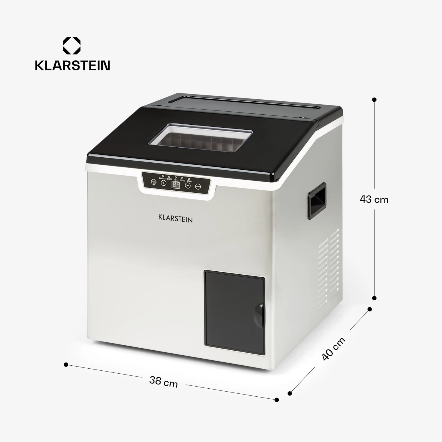 Icefestival Cube Eiswürfelbereiter 400W 1,9l 20kg/24h – Bild 7