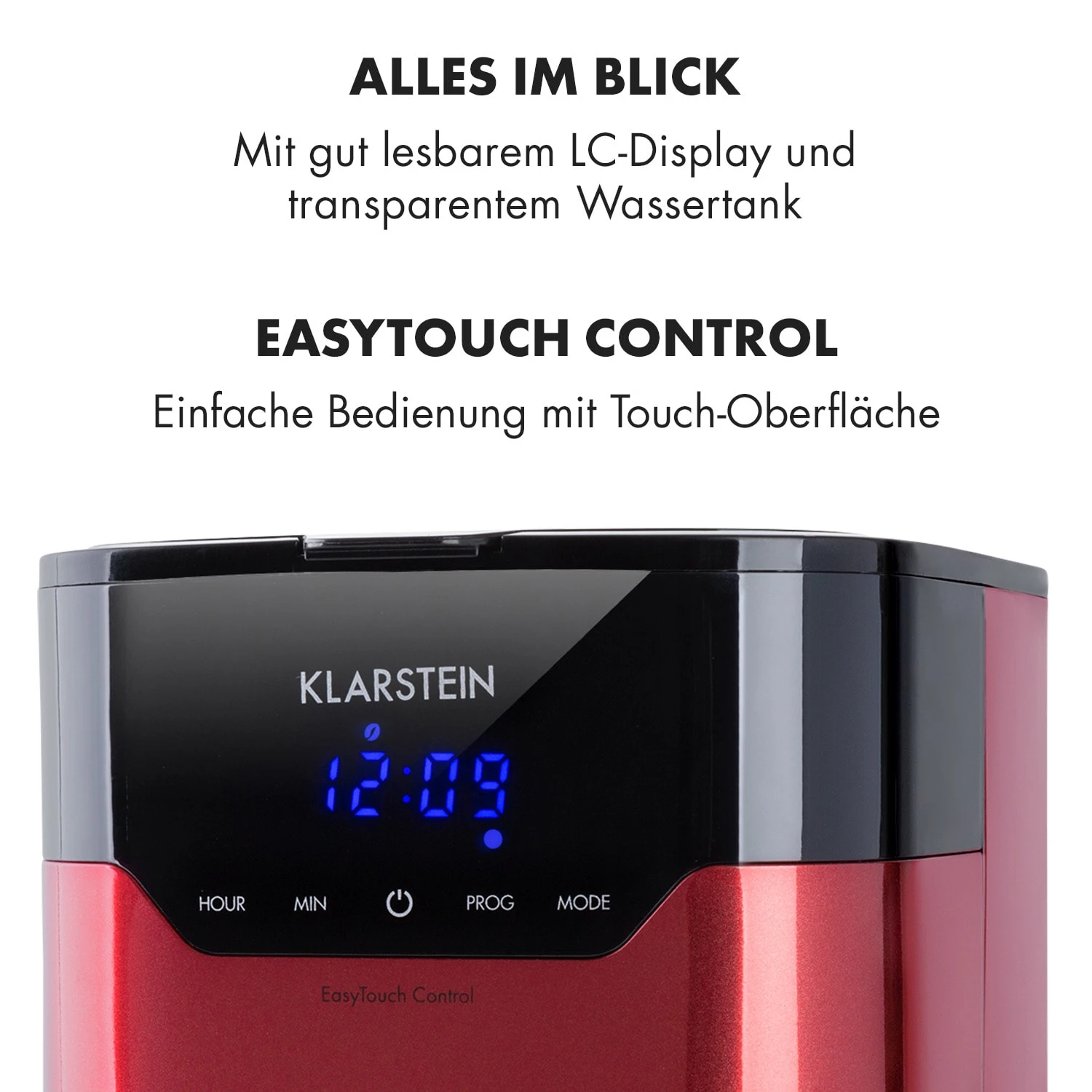 Kaffeemaschine Arabica 800W EasyTouch Control – Bild 5