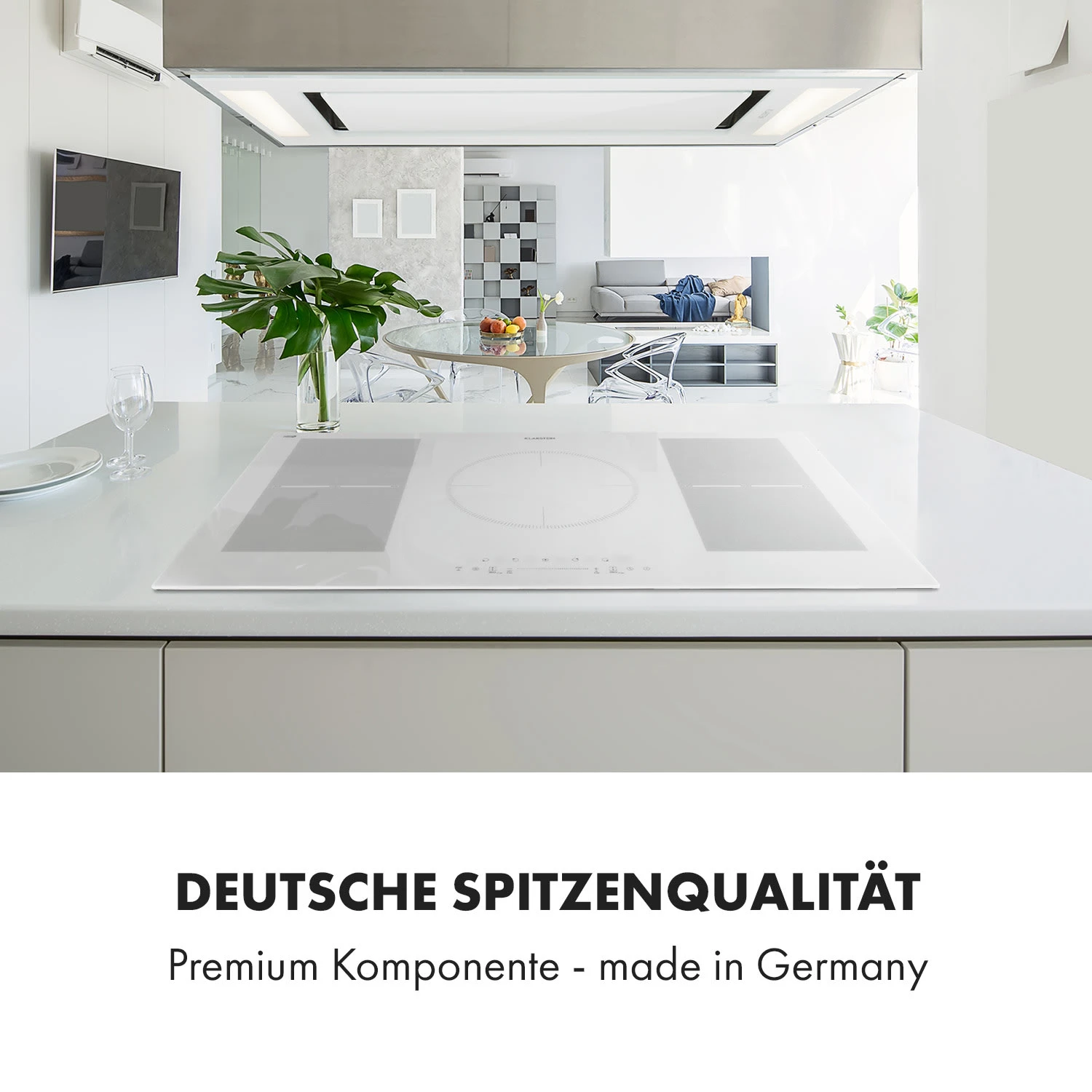 Delicatessa 90 Flex Einbaukochfeld Induktion 5 Zonen 7400W Autark – Bild 8