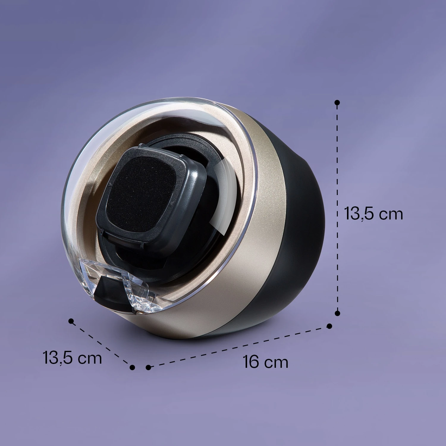 St. Gallen Ll Premium Uhrenbeweger 4 Geschwindigkeiten 3 Rotationsmodi – Bild 6