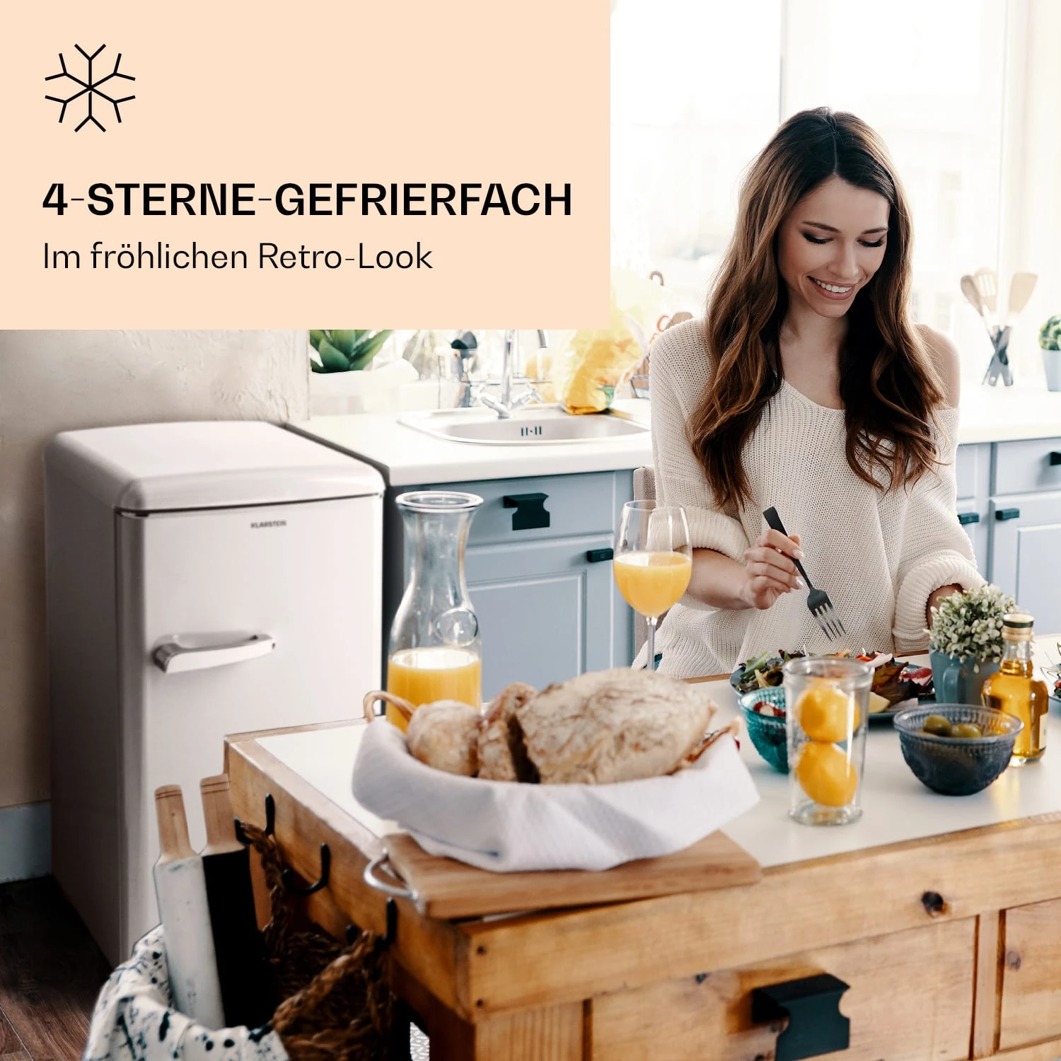 Laika 60L Gefrierschrank 60 Liter 3 Schubladen Temperatur: -18 Bis 0 °C – Bild 2