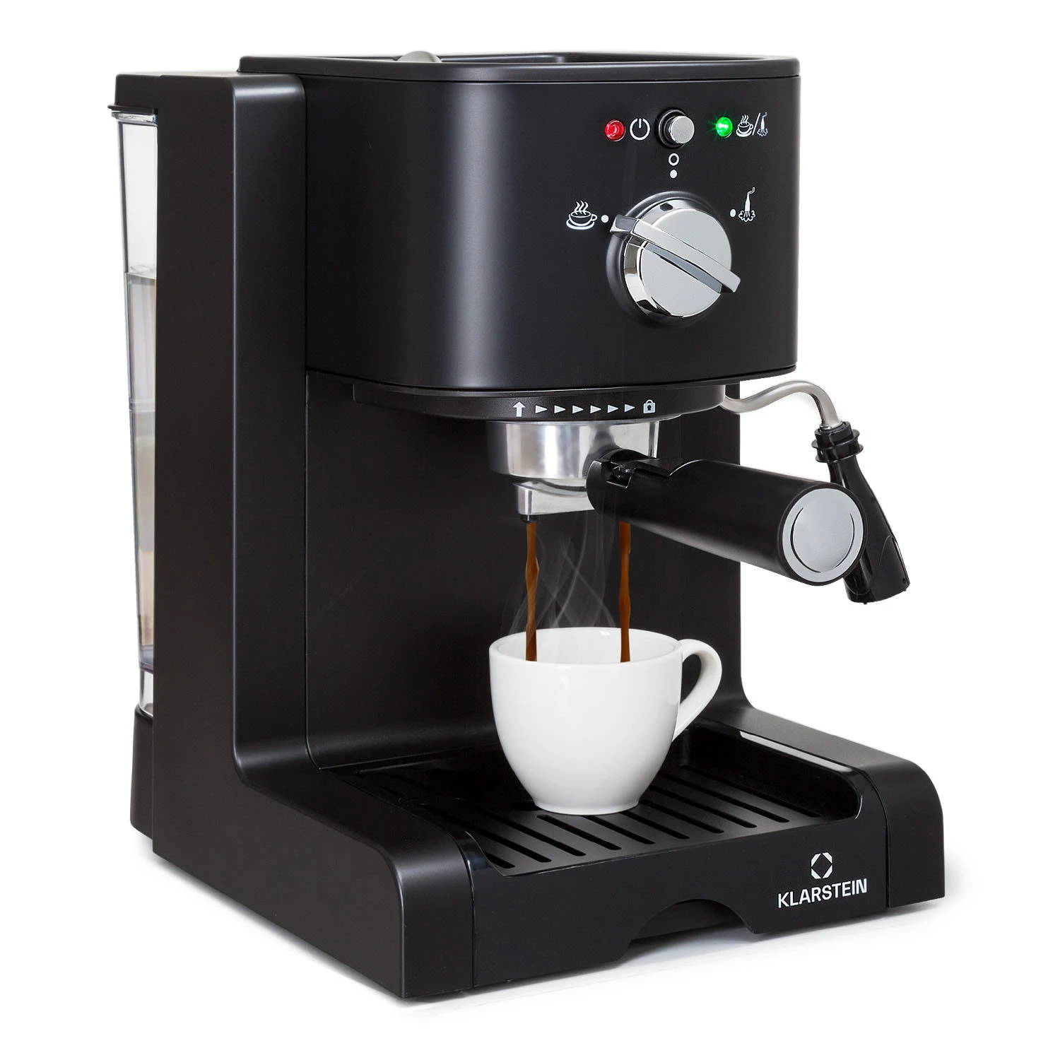 Passionata 20 Espressomaschine 20 Bar 6 Tassen 1,25 Liter Milchschaum
