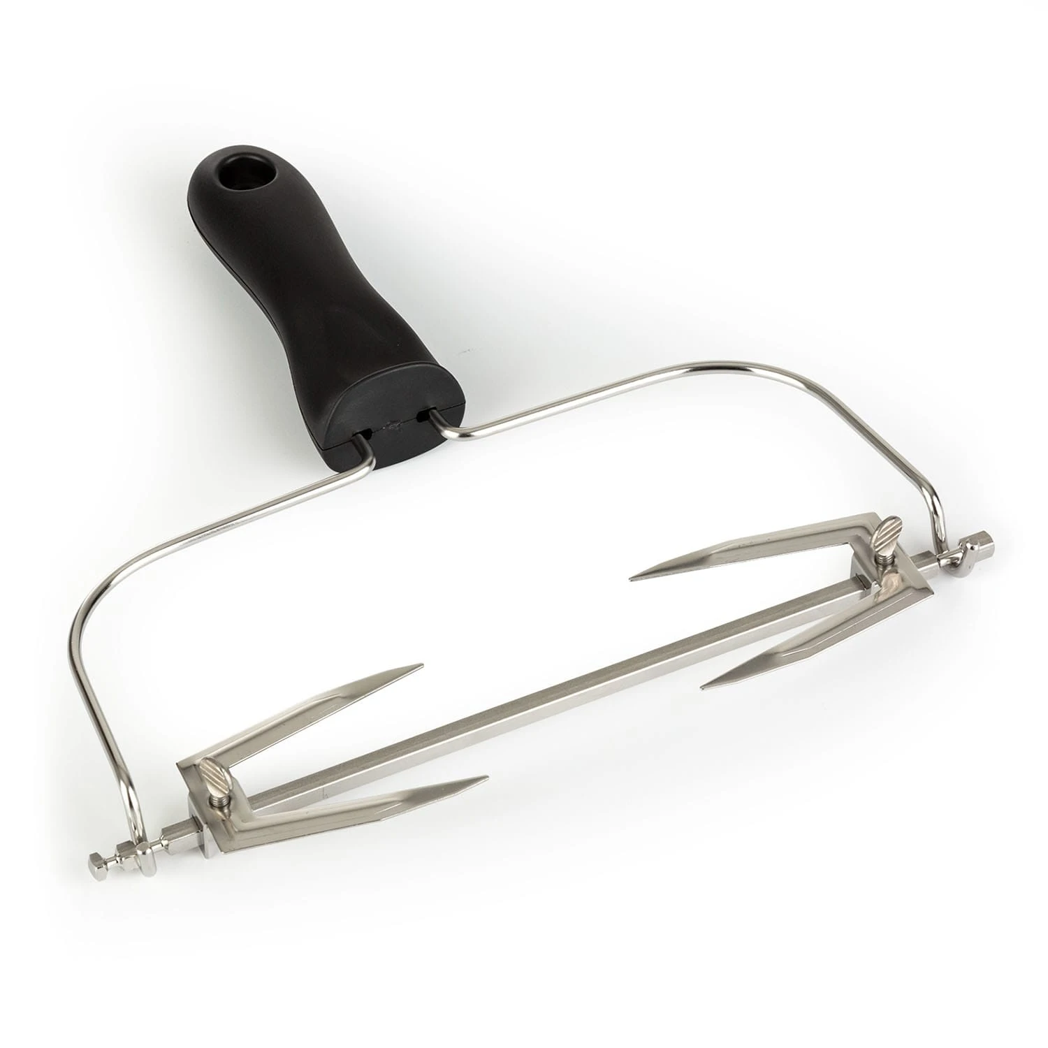 AeroVital Cube Chef Heißluftfritteuse Rotisseriespieß & Drehspießheber Edelstahl