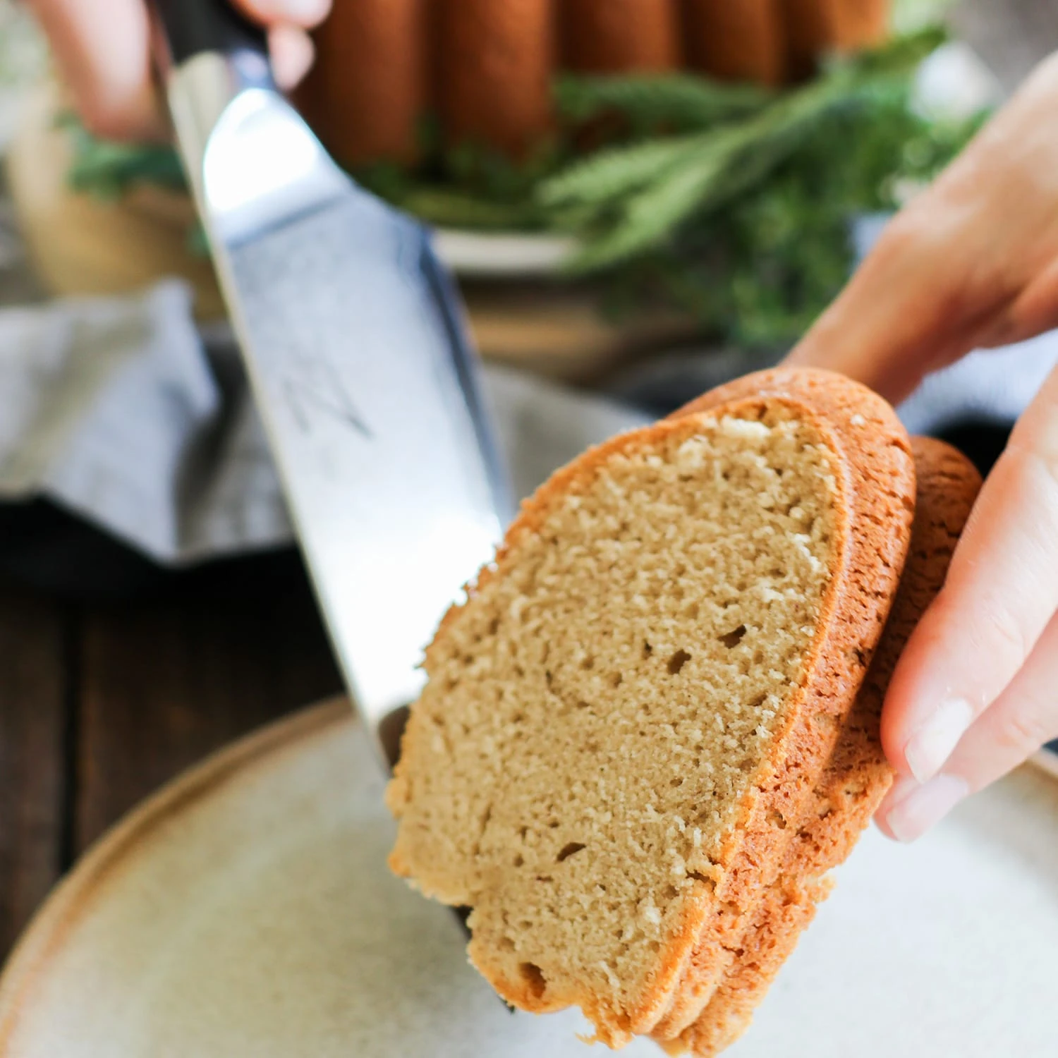 Alpha-Royal Japanese Serie 6" Chefkochmesser Damaszener-Stahl – Bild 5