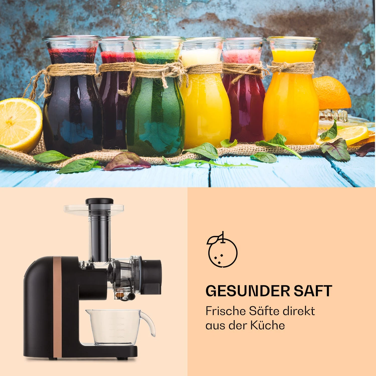 Bella Elegance Saftpresse 200 W 400 Ml BPA-frei – Bild 5