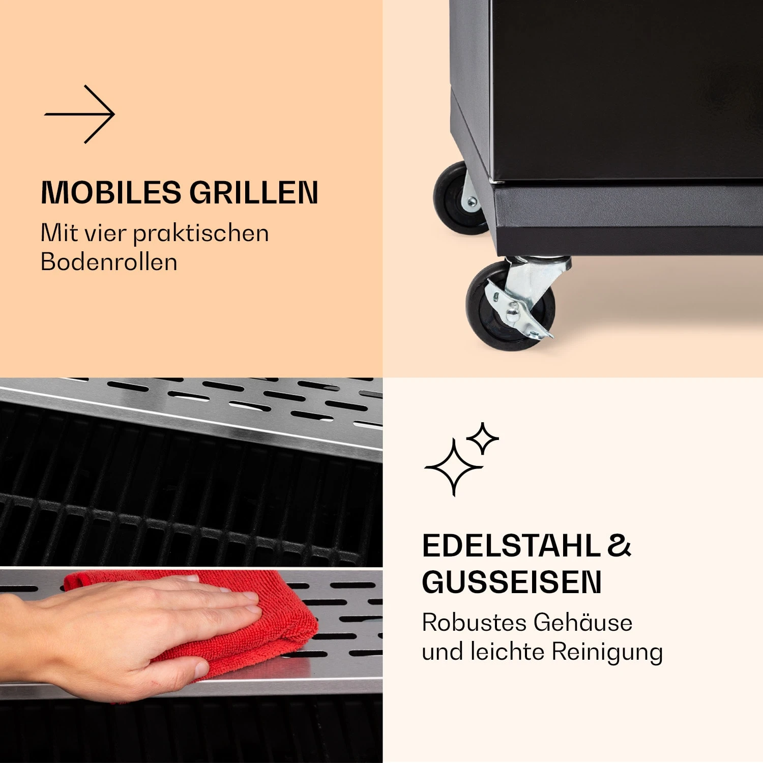 Valdosta 6.1 Gasgrill 6+1 Brenner 19,3 KW Gesamtleistung – Bild 7