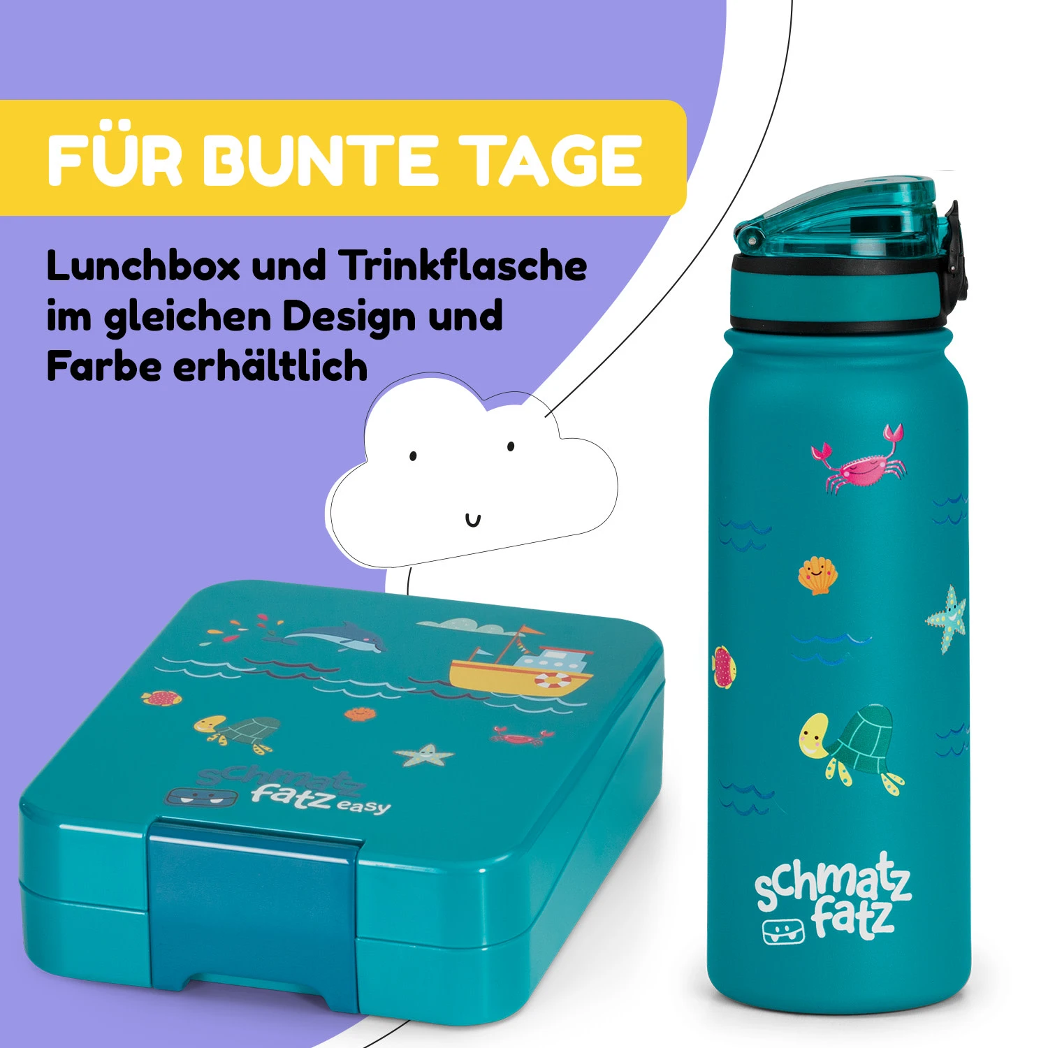 Wakaba Thermosflasche 550 Ml Edelstahl Tritan BPA-frei – Bild 7