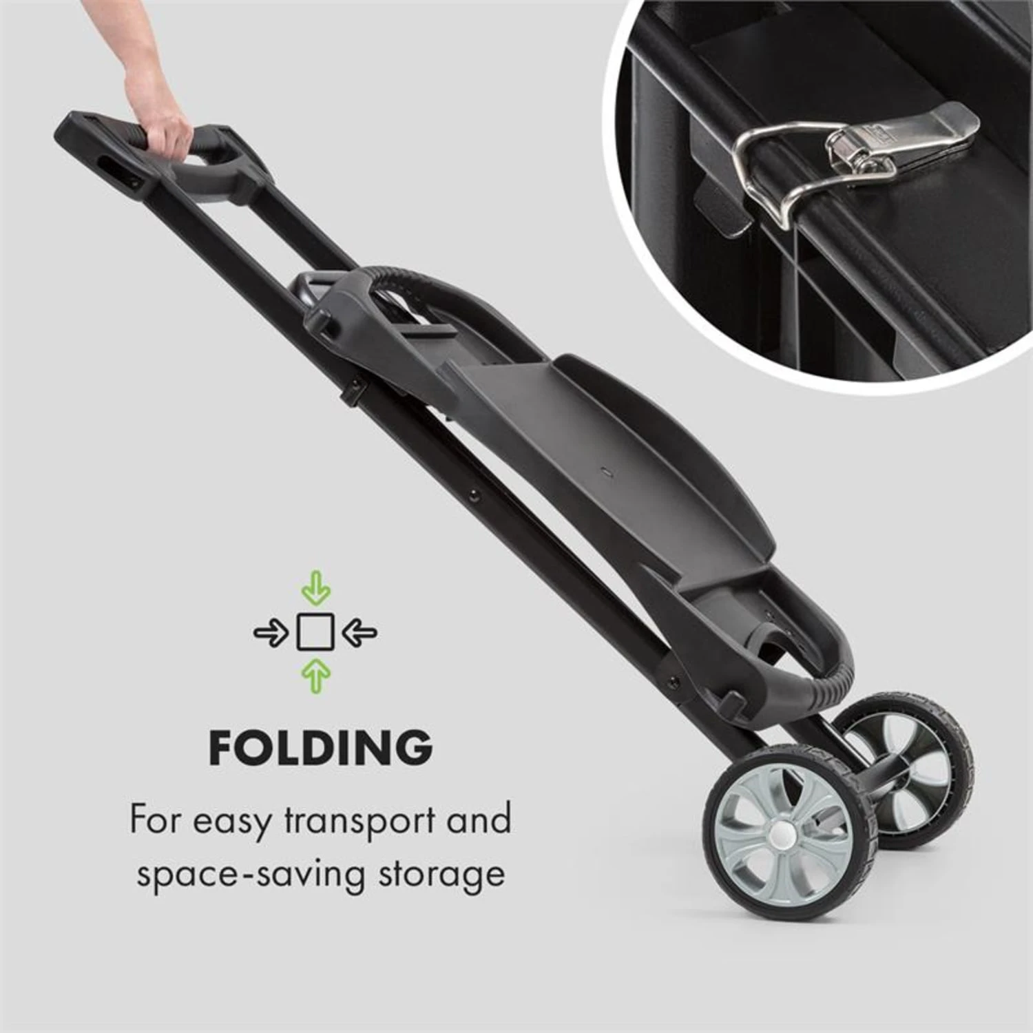 Parforce Duo Gasgrill 2 Brenner 4,4kW 15000BTU 300°C Gasschlauch Grau – Bild 10